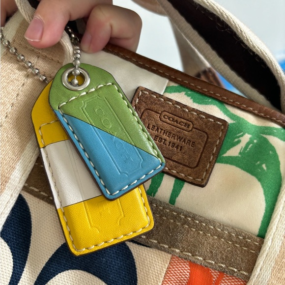 Coach Patchwork multicolor bag - Picture 9 of 15